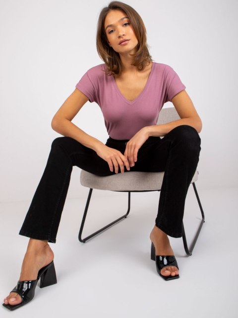 T-shirt RV-TS-4832.19P ciemny różowy XS