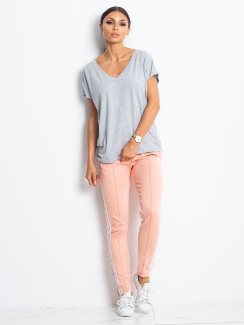 T-shirt RV-TS-4832.26P szary S