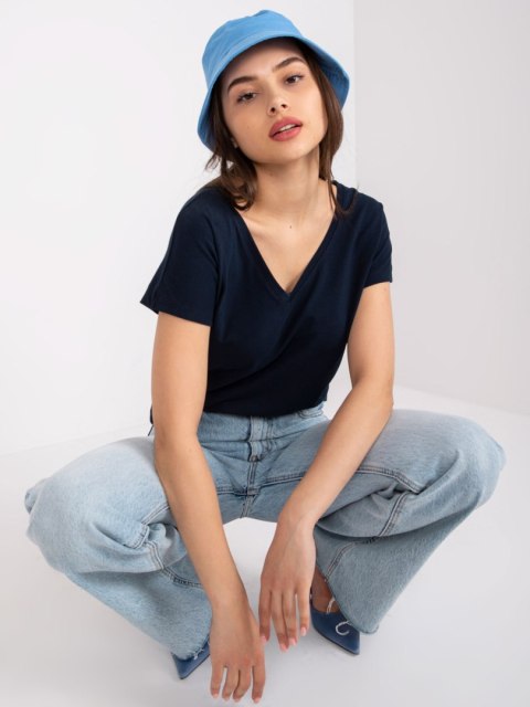 T-shirt RV-TS-4832.42P granatowy XS