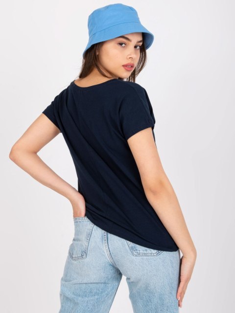 T-shirt RV-TS-4832.42P granatowy S