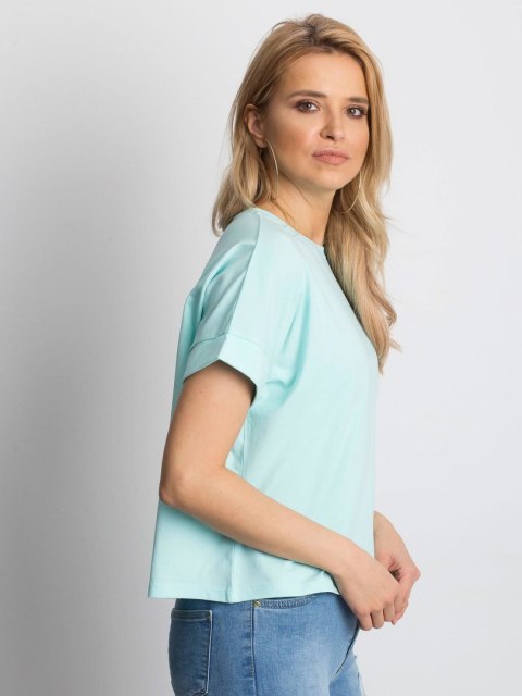 T-shirt RV-TS-4841.77P mietowy L