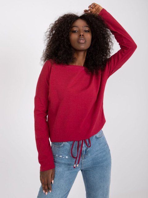 Bluzka RV-BZ-5122.08P bordowy S