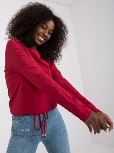 Bluzka RV-BZ-5122.08P bordowy S