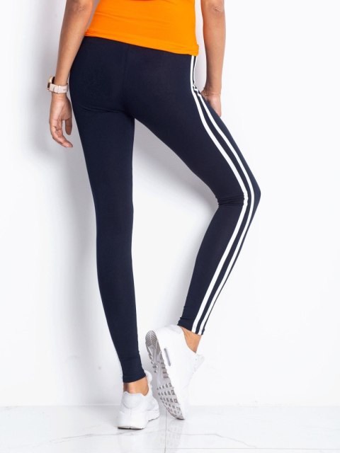 Leginsy RV-LG-4954.12 granatowy XL