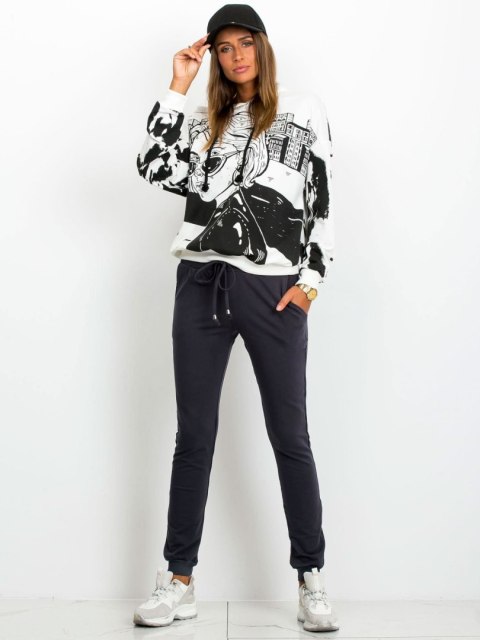 Spodnie dresowe RV-DR-5040.10X grafitowy XS