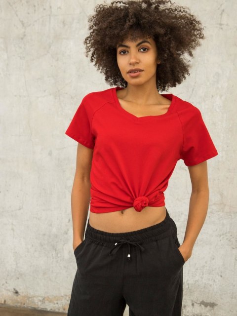 T-shirt RV-TS-5229.34P czerwony S T-shirt RV-TS-5229.34P czerwony S