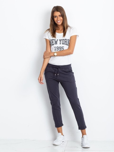 Spodnie dresowe RV-DR-3589.10X grafitowy L