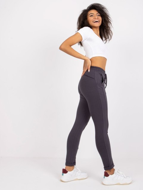 Spodnie dresowe RV-DR-3589.10X grafitowy L