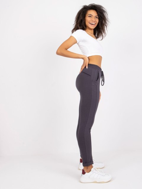 Spodnie dresowe RV-DR-3589.10X grafitowy XL