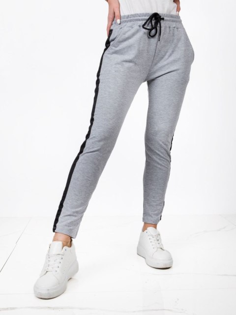 Spodnie dresowe RV-DR-5371.38P szary XL