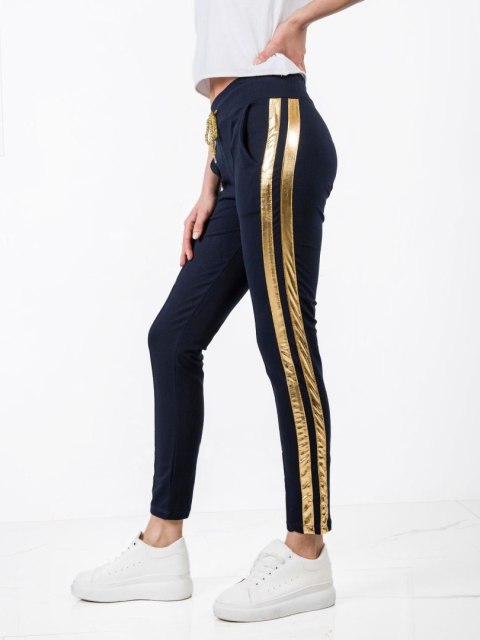 Spodnie dresowe RV-DR-5408.28P granatowy XL