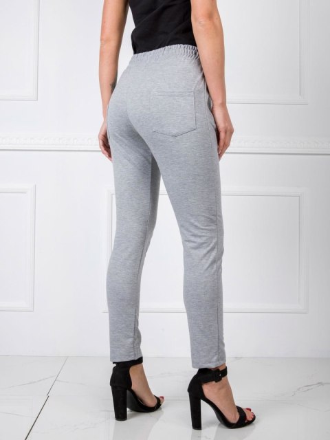 Spodnie dresowe RV-DR-5465.09X szary S