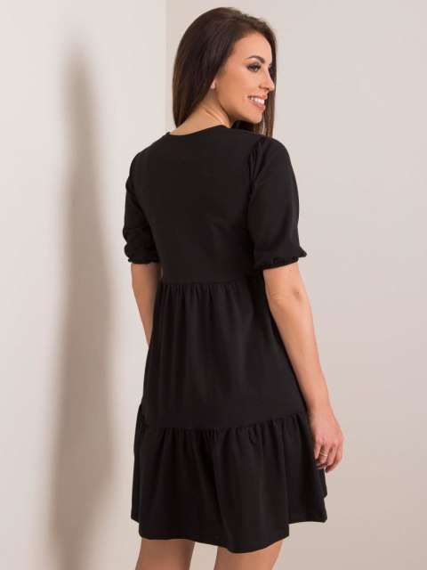 Sukienka RV-SK-5587.93 czarny XL Sukienka RV-SK-5587.93 czarny XL