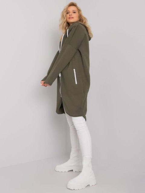 Bluza dresowa khaki z kapturem Stunning Bluza dresowa khaki z kapturem Stunning