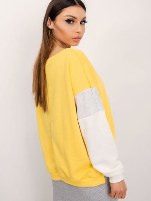 Bluza RV-BL-5217.14 żółty M Bluza RV-BL-5217.14 żółty M