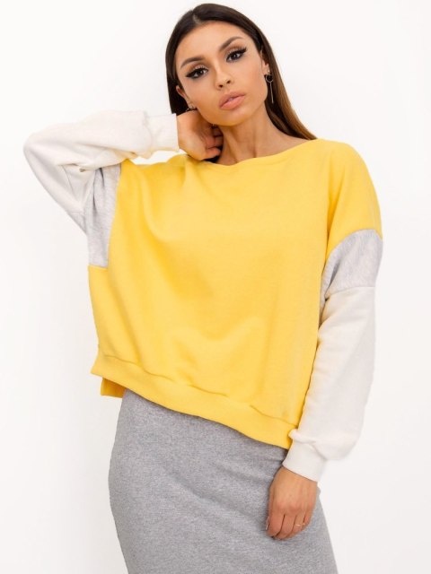 Bluza RV-BL-5217.14 żółty M Bluza RV-BL-5217.14 żółty M
