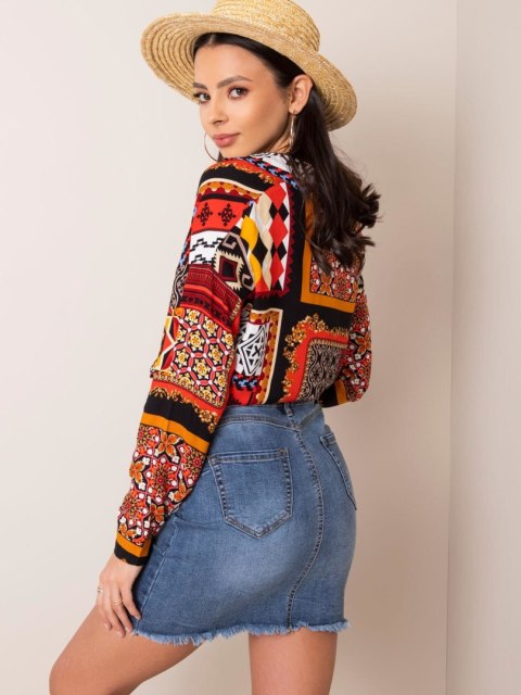 Spódnica NM-DE-SD-JK5252.86 niebieski XS