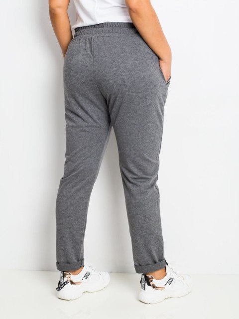 Spodnie dresowe RV-DR-4765.52 ciemny szary 4XL Spodnie dresowe RV-DR-4765.52 ciemny szary 4XL
