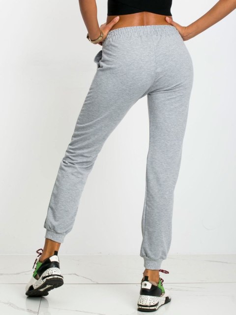 Spodnie dresowe RV-DR-5040.08X szary S