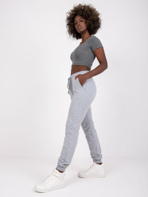 Spodnie dresowe RV-DR-5040.08X szary S