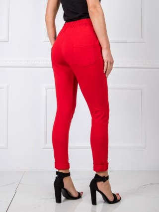 Spodnie dresowe RV-DR-5465.09X czerwony L