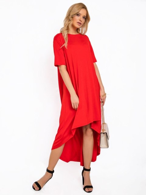 Sukienka RV-SK-R4889.09 czerwony S/M Sukienka RV-SK-R4889.09 czerwony S/M