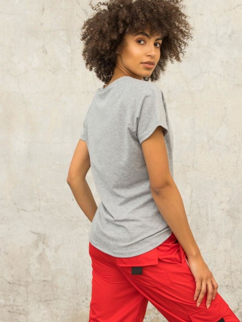 T-shirt RV-TS-5229.34P szary L T-shirt RV-TS-5229.34P szary L