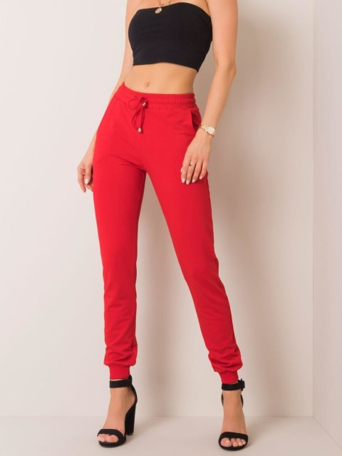 Spodnie dresowe RV-DR-5040.92 czerwony S
