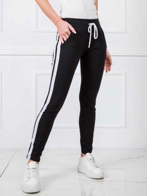 Spodnie dresowe RV-DR-5407.88 czarny S