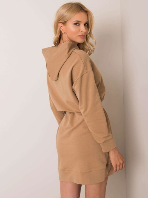 Sukienka LK-SK-508284.16X jasny brązowy L/XL Sukienka LK-SK-508284.16X jasny brązowy L/XL