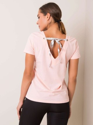 T-shirt 131-TS-PRT3232.05P jasny różowy XS