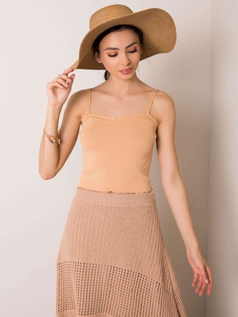 Top 178-TP-3008.94 camelowy one size S/M Top 178-TP-3008.94 camelowy one size S/M