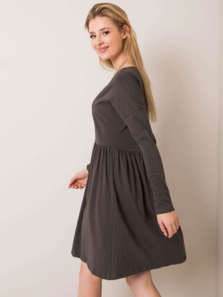 Sukienka RV-SK-5889.41P ciemny khaki S