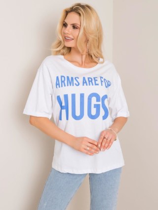 T-shirt 157-TS-3758.64 biały L