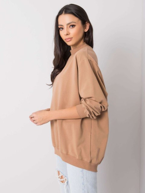 Bluza RV-BL-5185.73P camelowy S/M