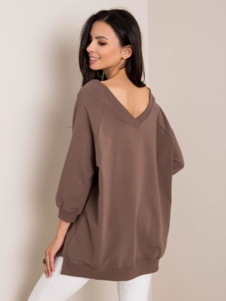 Bluza RV-BL-5676.09 brązowy L/XL