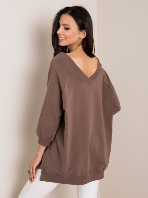 Bluza RV-BL-5676.09 brązowy L/XL Bluza RV-BL-5676.09 brązowy L/XL