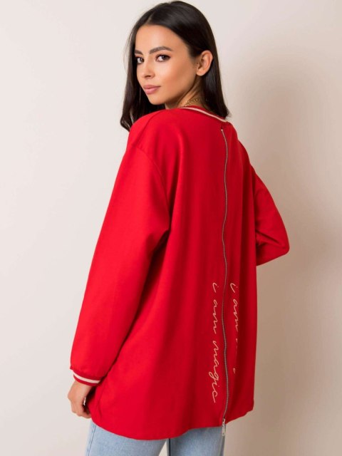 Bluza RV-BL-5863.18 czerwony L/XL Bluza RV-BL-5863.18 czerwony L/XL
