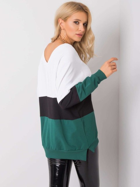Bluza RV-BL-5972.07 ciemny zielony L/XL