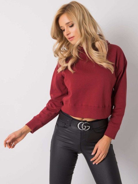 Bluza TW-BL-G-046.99 bordowy M