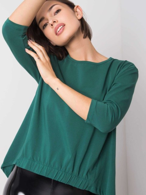 Bluzka RV-BZ-5956.04 ciemny zielony L