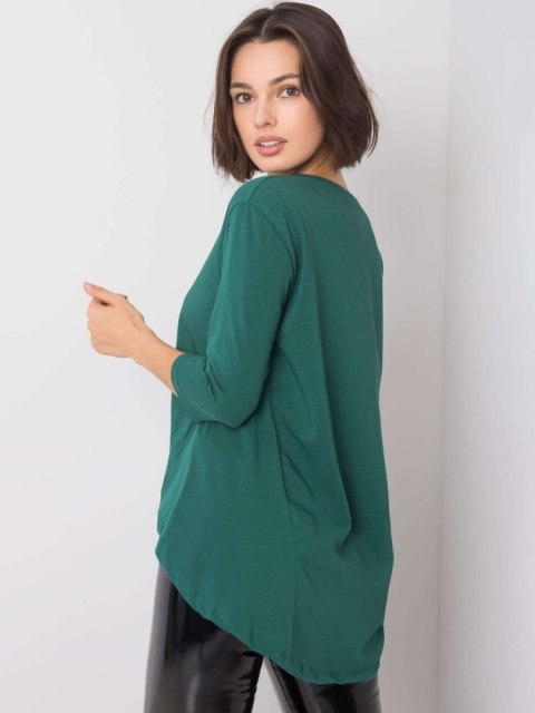 Bluzka RV-BZ-5956.04 ciemny zielony XL