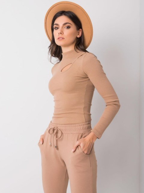 Bluzka RV-BZ-6097.64 camelowy S