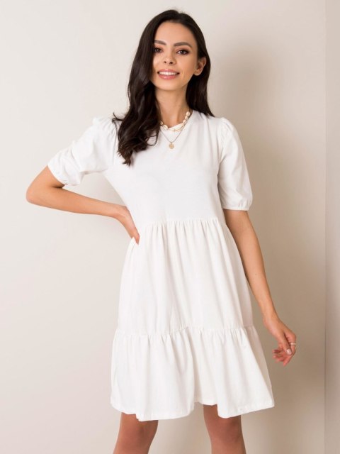 Sukienka RV-SK-5587.93 ecru XL Sukienka RV-SK-5587.93 ecru XL