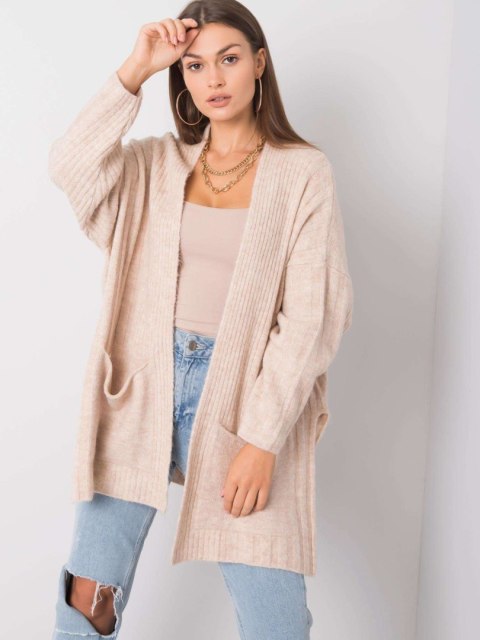 Sweter 259-SW-15055.71 beżowy L Sweter 259-SW-15055.71 beżowy L