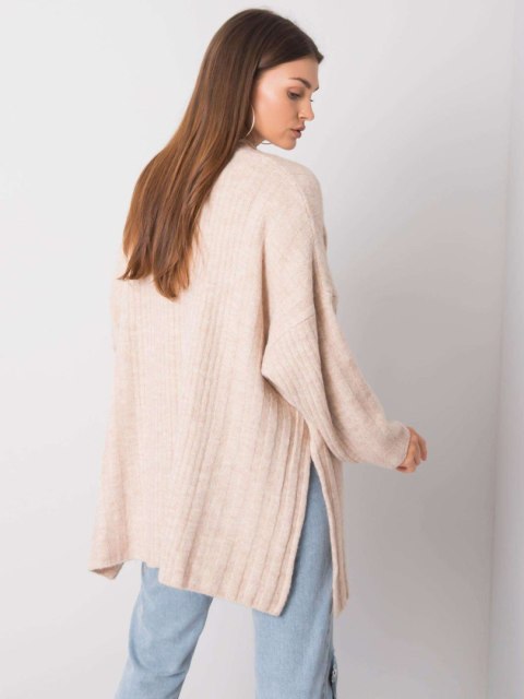Sweter 259-SW-15055.71 beżowy L Sweter 259-SW-15055.71 beżowy L