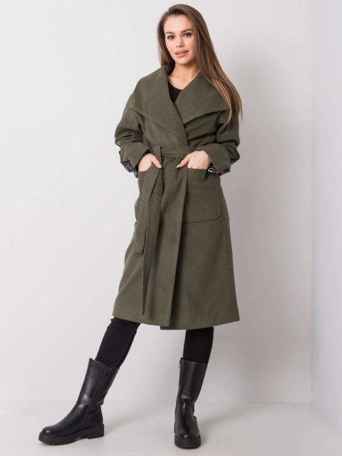 Płaszcz LK-PL-508316.95P khaki 38 Płaszcz LK-PL-508316.95P khaki 38