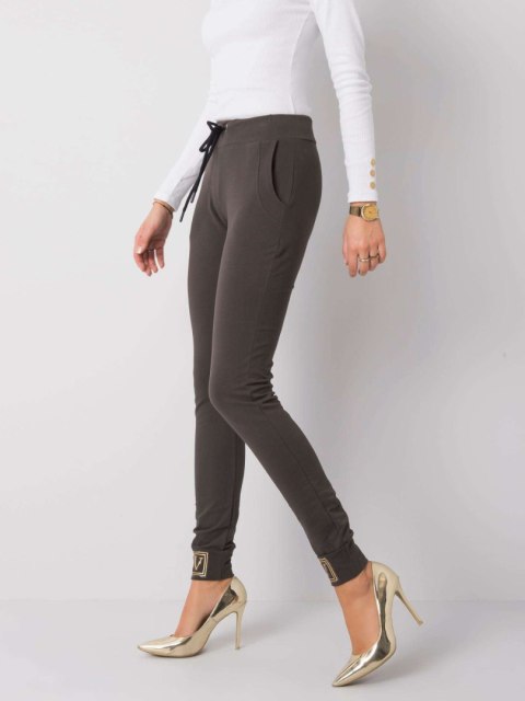 Spodnie dresowe RV-DR-5980.12 ciemny khaki M Spodnie dresowe RV-DR-5980.12 ciemny khaki M