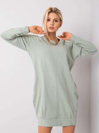 Sukienka RV-TU-5184.93P pistacjowy L/XL