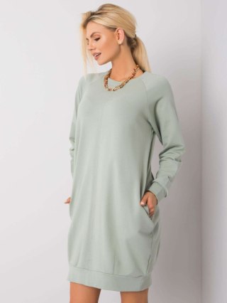 Sukienka RV-TU-5184.93P pistacjowy L/XL